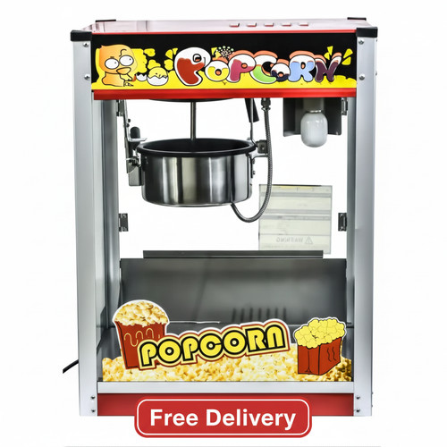 Electric 8oz popcorn machine - electric, /