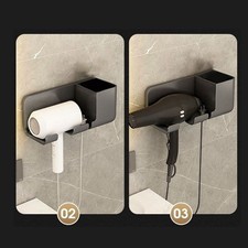 Hair Dryer Holder Wall Mounted