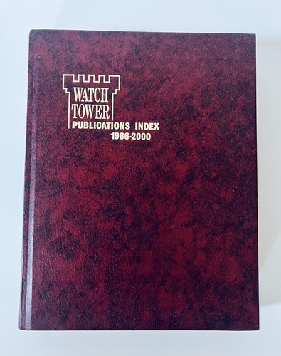 Watchtower publications index - publications,