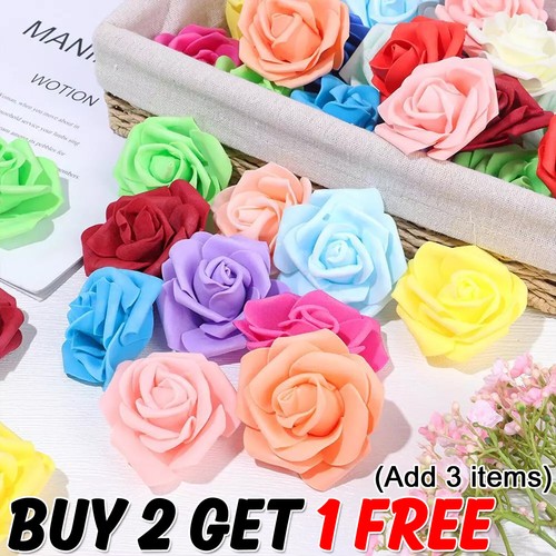 100 large foam - 50/100, roses