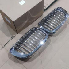 Front Kidney Grill Grille Chrome For BMW M3 E46 Coupe 2Dr Cabrio 1999-03 Pre-LCI