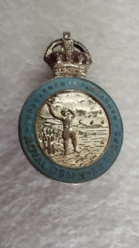 Ww2 royal observer corps roc - corps,