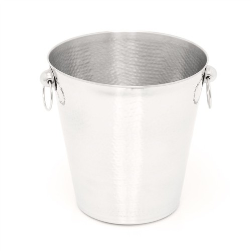 Hammered silver stainless - silver,