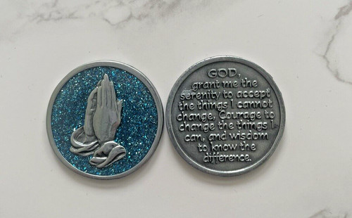 Serenity prayer glitter pewter - prayer,