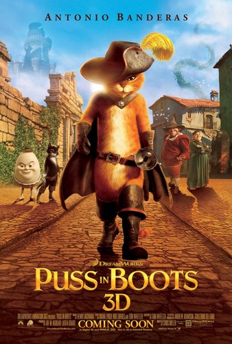 Puss boots movie poster 2 - puss,
