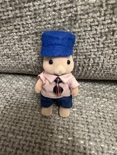 Sylvanian Families nick goldbacke bus driver Hamster Family Calico Critters rare