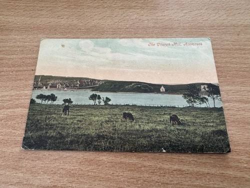 Postcard the church hill - -,