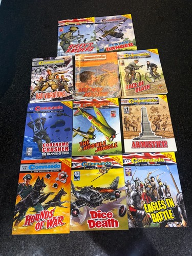 Commando comic job - job, lot