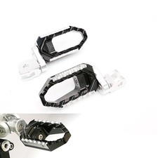 For SV650 X RETRO CAFE RACER 18-19 25mm Lower Front Foot Pegs Wide Rider Black