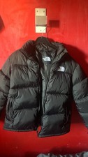 North face black nuptse puffer - face,