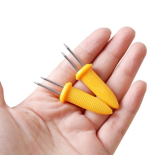 10pcs corn holders - holders, stainless
