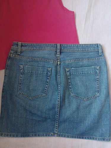 Ladies bundle denim skirt - denim,