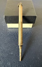 Extending & Propelling Pencil with Engine Turned Body by A.H. Woodward