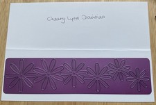 Cheery Lynn Daisies Die Free P&P