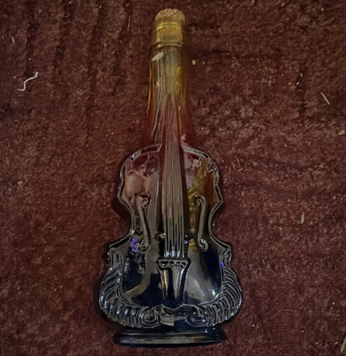 Violin shaped decorative glass - shaped,