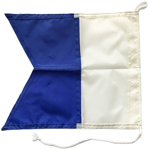 Marine signal flag diver down - signal,