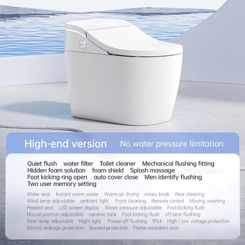 Smart toilet bidet wash dry - bidet,