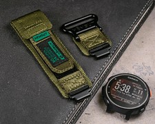 Rugged Watch Bands for Garmin 220/230/235/620/630/735XT/235 Lite Heavy Duty