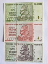 Zimbabwe trillion dollars set - trillion,