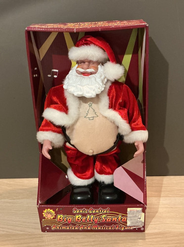 Vintage big belly santa - li-lo,