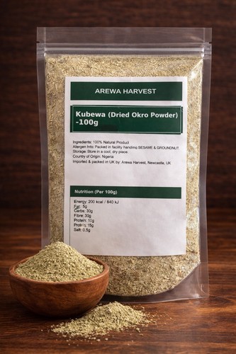 Kubewa okra powder for draw - kubewa-,