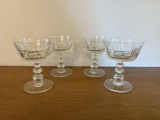 Vintage Set Of 4  Tiffin Cut