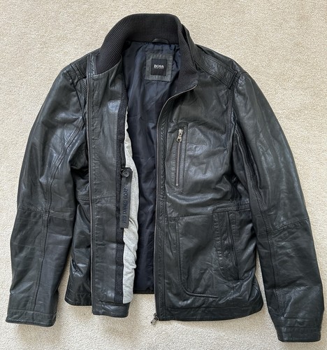 Hugo boss black leather - boss,
