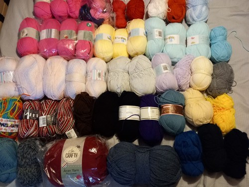 Job lot wool more than - lot, wool.