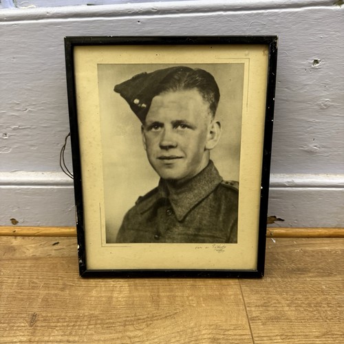 Vintage framed ww2 - framed,