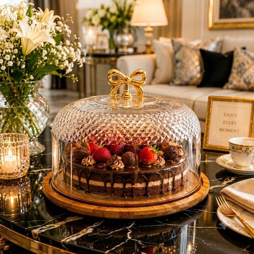 Bamboo wooden cake - cake, &