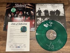 SLIPKNOT LP Signed By 3 Taylor