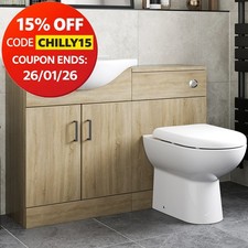 1150mm Bathroom Toilet Vanity