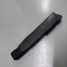 Fagliano polo knee pad straps, adult size, black, pair of straps, new