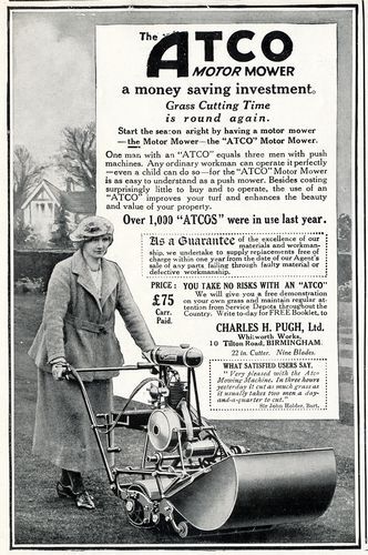 Vintage atco lawn - atco, mower