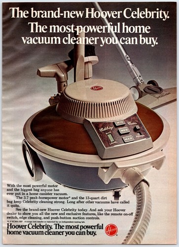 1974 hoover celebrity - hoover, vacuum