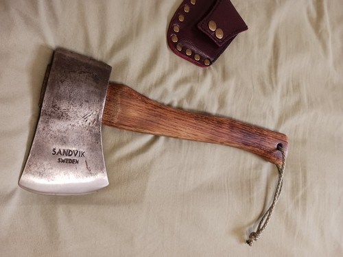 Vintage sandvik sweden axe - sweden,