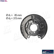 SPLASH GUARD BRAKE DISC 58271