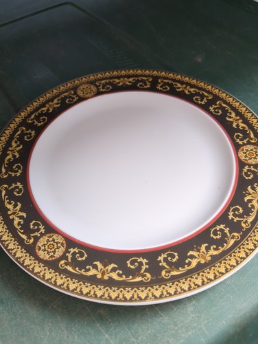 Versace medusa dinner plate - versace,