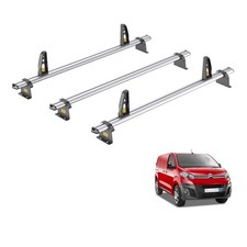 Peugeot Expert Roof Rack Fits 2016+ Standard Models 3x Roof Bars Van Guard Ulti