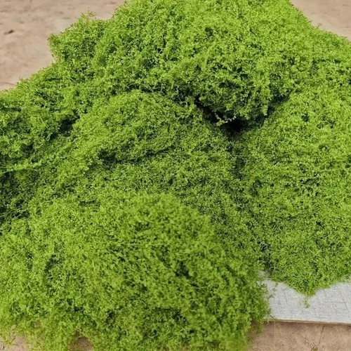 Green fake moss diy crafts - green,