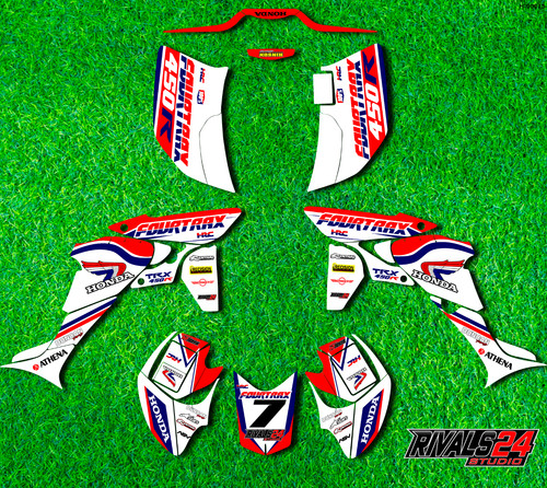 Honda trx 450r 450er graphics - trx,