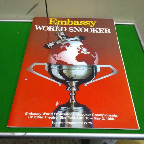 Embassy world snooker - embassy,