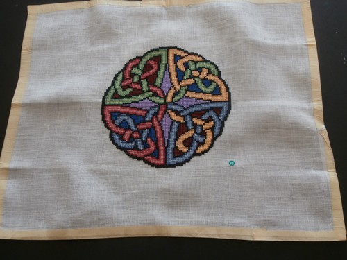 Finished cross stitch - ,