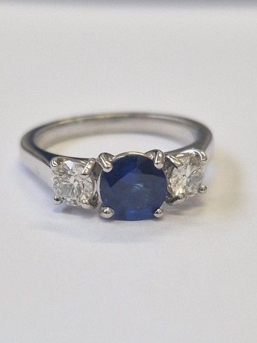 Sapphire and diamond three - diamond,