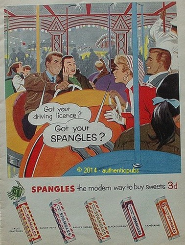 Advertisement spangles party - advertisement,