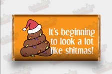 Rude Christmas Funny Chocolate