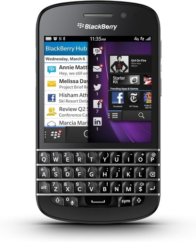 Blackberry q10 16gb black - -,
