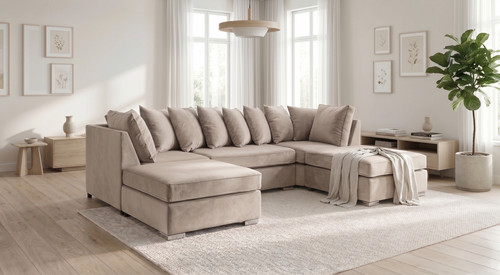 Bishop shape plush velvet - bishop, u