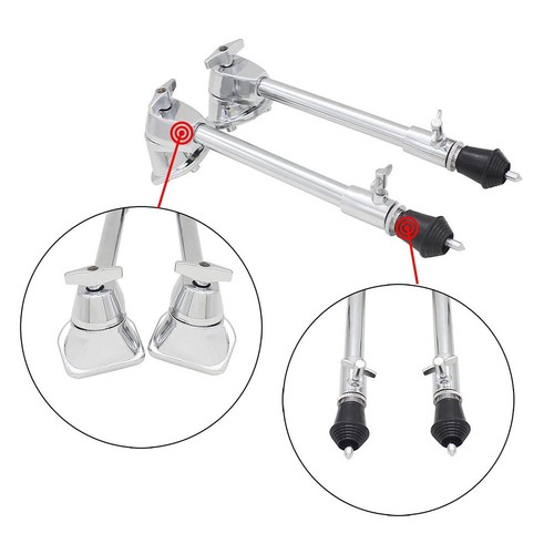 2pcs bass drum - 2pcs,