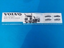 VOLVO 121 122 131 SALOON ESTATE P1800S COUPE ORIG 1965 FACTORY UK SALES PAMPHLET